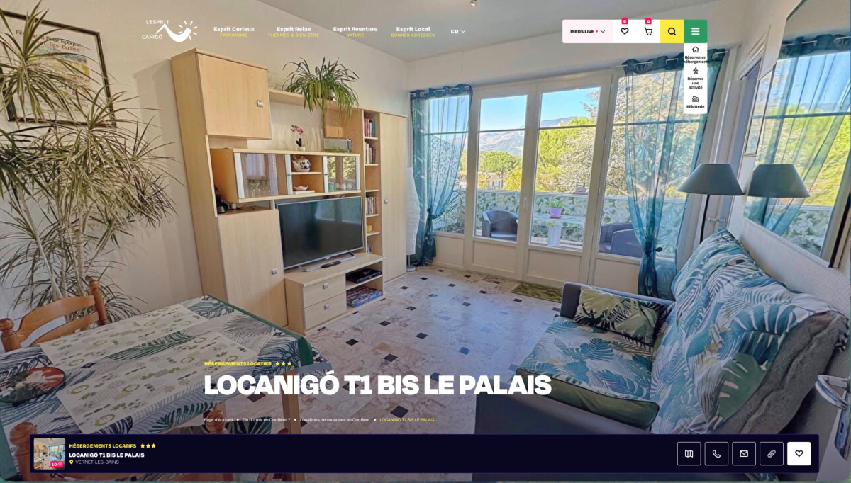 T1 Bis Le Palais sur Office du Tourisme